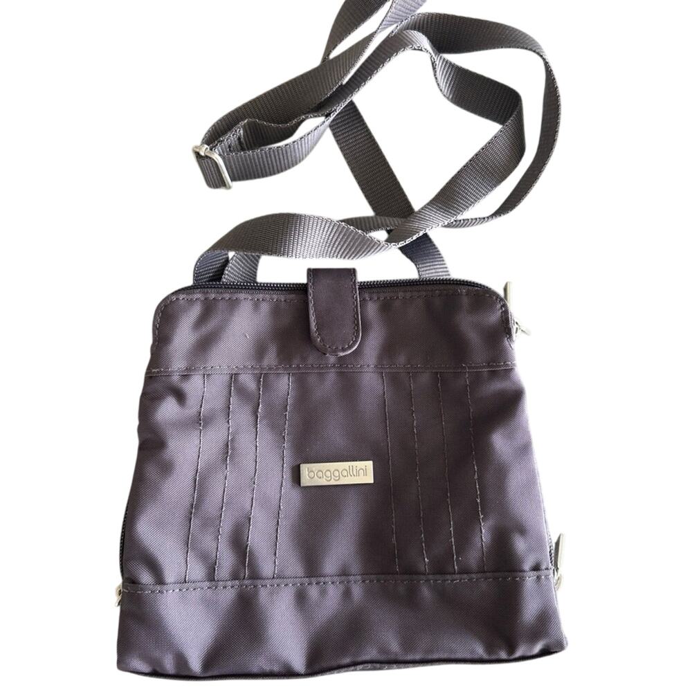 Baggallini Charcoal Crossbody Bag